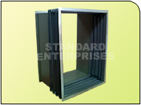 RECTANGULAR PVC COATED FABRIC BELLOWS 