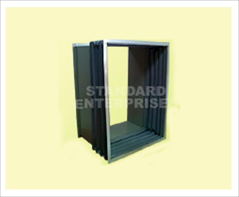 Rectangular Pvc Coated Fabric Bellows 